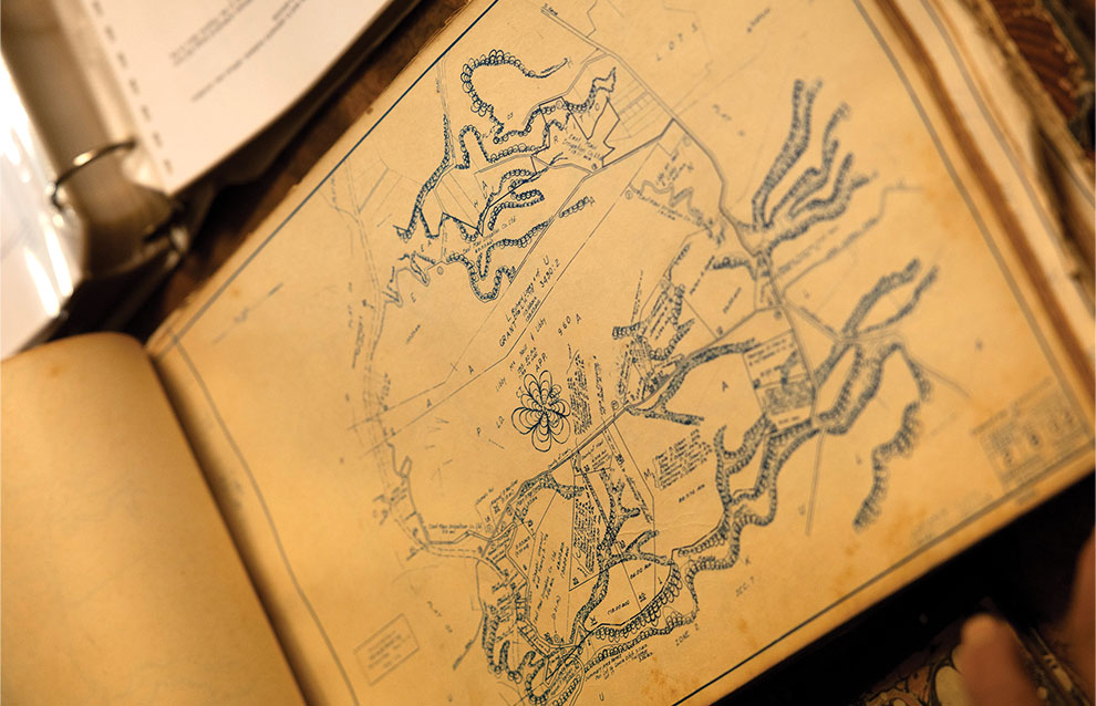 a map of a river