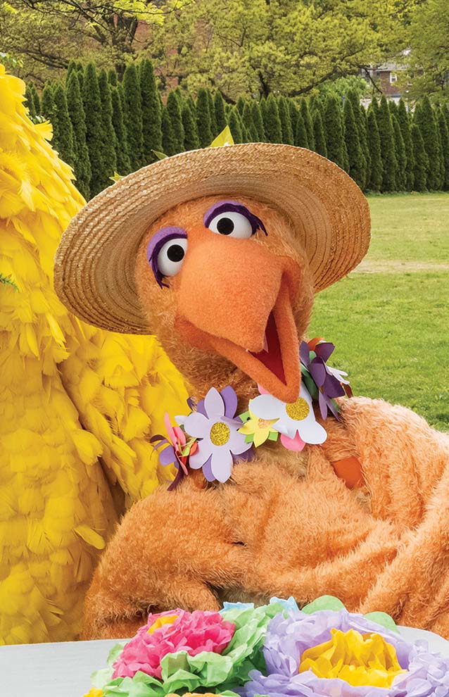a puppet in a hat