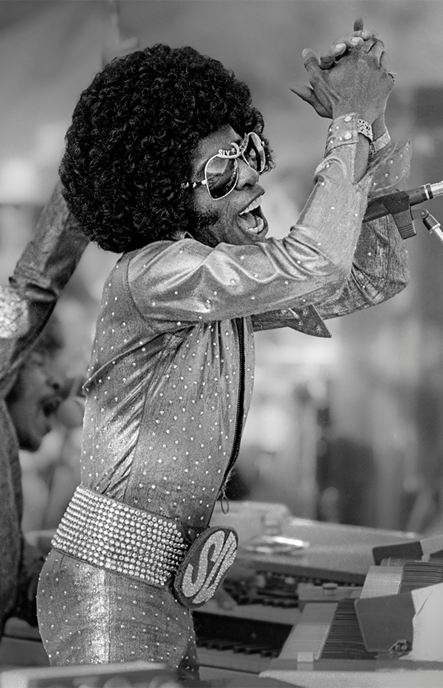a person performing on stage